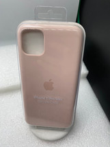 Original Apple Silicone Snap Case Cover Skin For iPhone 11 Pro Max - Pink - £3.13 GBP