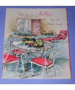 HALLMARK MOTHER&#39;S DAY GREETING CARD VINTAGE 1940&#39;S HALL BROTHERS TO MOTHER - $20.50 CAD