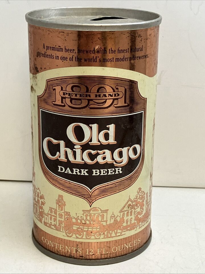 Old Chicago Dark Beer Can 12 Oz - $9.85