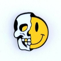 Skull Smiley Face Enamel Pin Jewelry