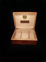 Elie Bleu Dappled Sepele  Humidor 75 count NIB Made in France image 4