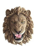 Ebros Gift Large King of The Jungle Roaring Lion Head Wall Mount Bust Sculpture - £51.66 GBP