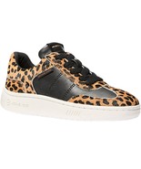 NIB Michael Kors Kai Leopard Print Calf Hair Sneaker Women&#39;s Lace Up Siz... - $137.13 CAD