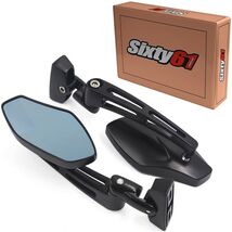 GSXR 600 750 Mirrors Black 1992-2023 2024 2025 2026 Convex adjustable Su... - $98.49 CAD