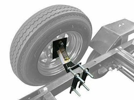 Spare Tire Wheel Mount Trailer Bracket Carrier Boat Utility Enclosed Pow... - £18.42 GBP