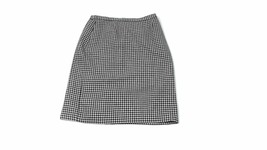 Vintage APPLESEED&#39;S Houndstooth Womens Skirt Size 14P 14 P Side Pockets ... - £19.76 GBP