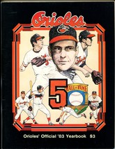 Baltimore Orioles Baseball Yearbook MLB 1983-Brooks Robinson cover-VF/NM - $49.66