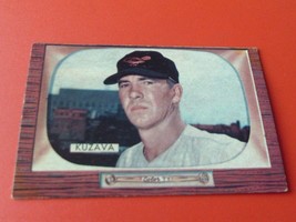 1955 Bowman Bob Kuzava # 215 Orioles Baseball Vg / Ex !! - $39.99