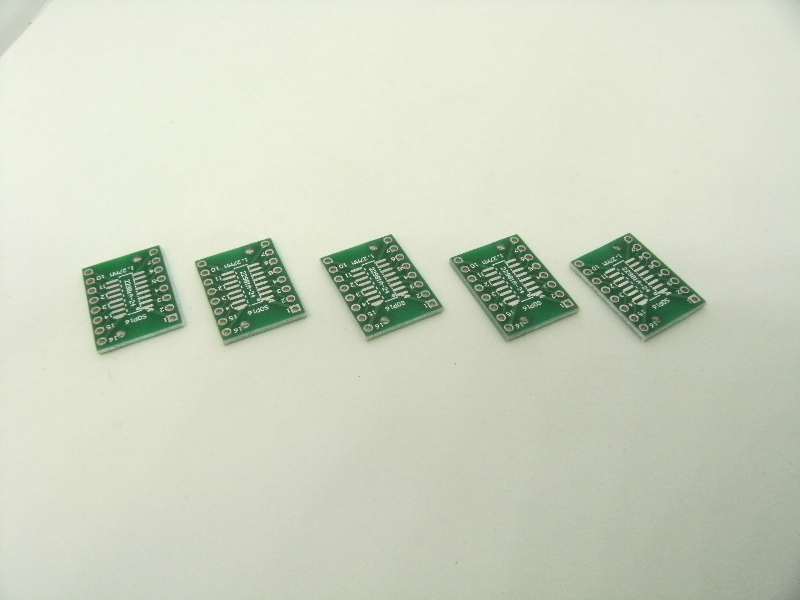 5x SOP16 DIP16 16 Holes IC Chip PCB Electronic Prototype Board Adapter Converter Item image 4