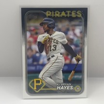 2024 Topps Series 1 Baseball Ke&#39;Bryan Hayes Base #281 Pittsburgh Pirates - $1.97