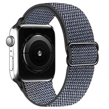 Bohemian Nylon Strap for Apple Watch ultra Serie 8/7 49mm 41mm 45mm 38/42 Elasti - £7.98 GBP