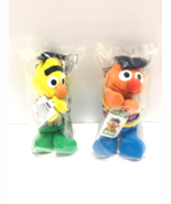 Kellogg&#39;s Sesame Street Mini Beans 1999 Bert &amp; Ernie NEW Sealed Toys Jim... - $324.06 MXN