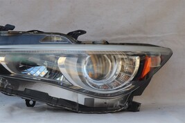 14-17 Infiniti Q50 LED Headlight Lamp Driver Left LH image 4