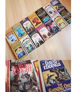 David Eddings book lot x14 fantasy novels Wizard medieval vintage 1980&#39;s... - $49.99