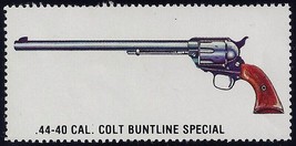 Colt 1877 Thunderer .41 Cal. Revolver / Guns Cinderella / Poster Stamp MNH - £11.98 GBP