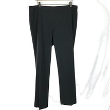 Womens Size 14 Lafayette 148 New York Gray Stretch Wool Trouser Dress Pants - $42.13