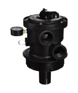 Hayward SP0714T VariFlo Top-Mount Multiport Valve, Black - $227.99