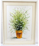 Vintage Original E. G. Bengert Watercolor Painting of Daisies Flowers in... - €425,61 EUR
