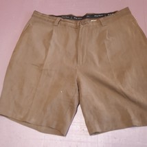 Tommy Bahama Cargo Shorts Men 38 Brown Silk Casual Summer Outdoor Wear - £14.52 GBP