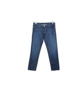 PLASTIC BY GLY WOMENS SIZE 13 MID RISE STRAIGHT LEG BLUE JEANS - $20.00