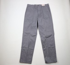 Deadstock Vtg 50s 60s Streetwear Mens 38x34 Cuffed Work Mechanic Pants Gray USA - £200.92 GBP