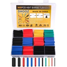 900 Pcs Wire Heat Shrink Tubing Kit, Industrial Heat-Shrink Tubing for W... - £13.00 GBP