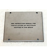 FM Multiplex Adapter Chrome Blank Cover Plate ~ Scott Fisher McIntosh Re... - $21.93 CAD