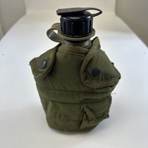 Genuine Usgi Military Surplus 1 Quart Water Canteen And Cover Army Usmc Od Green - £9.74 GBP