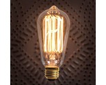 EDISON LIGHT BULB Set of Eight (8) Vintage Decor Squirrel Cage Filament ... - $113.99