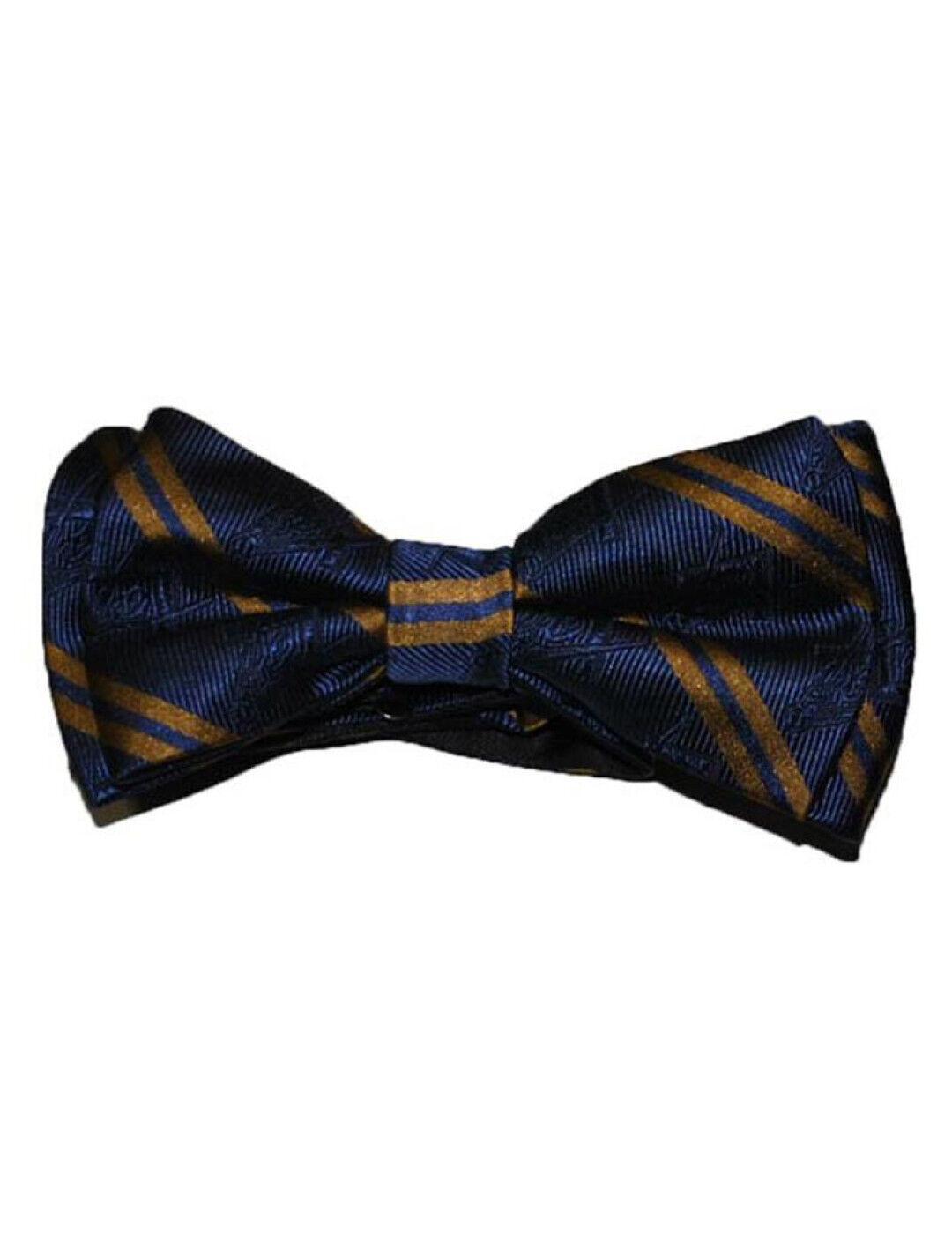 MASON BOWTIE MENS Masonic FRATERNITY Freemason Silk Self Tie Navy - $27.44