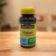 Nature Made Vision Areds 2 Zinc Vitamin C 60 Softgels EXP 1/2025 Healthy Vision  - $29.39