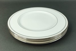 Waterford Fine China Padova  10 3/4&quot; Dinner Plates Set Of 4 New - $351.99