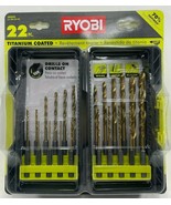 RYOBY - AR2042 - Titanium Drill Bit Kit - 22-Piece - £29.84 GBP