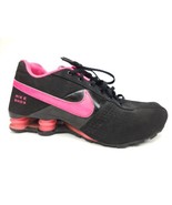 Nike Shox Deliver 318145-002 Black and Pink Kid&#39;s Size 6.5 Y Women&#39;s Size 8 - £47.38 GBP