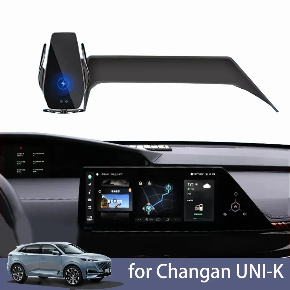 K unik car phone holder screen navigation bracket magnetic new energy wireless charging thumb200