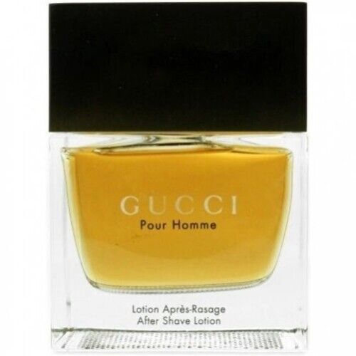 Gucci Pour Homme AFTER SHAVE LOTION Vintage Scannon RARE 3.4oz 100ml NeW - $494.51