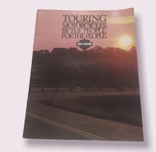 Harley Davidson Touring Motorcycles Vintage Promotional Guide Magazine - €6,92 EUR