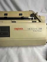 Okidata Microline 320 9-Pin Dot Matrix Impact Printer Parallel GE5253P For Parts - $49.50