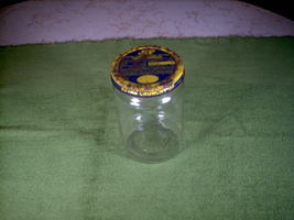 Vintage Jif Extra Crunchy Peanut Butter Glass Jar with Metal Lid 40 oz - £11.95 GBP
