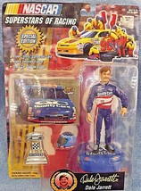 1997 Toy Biz NASCAR Superstars of Racing Dale Jarrett Special Edition w/Card - $14.50