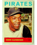 1964 Topps Donn Clendenon Baseball Card #163 - $4.29