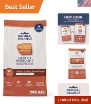 Limited Ingredient Grain-Free Dry Dog Food with Salmon &amp; Sweet Potato, 2... - $103.99