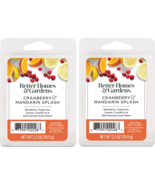 Better Homes and Gardens Scented Cubes 2.5oz 2-Pack (Cranberry Mandarin ... - £9.45 GBP