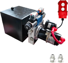 Hydraulic Power Unit for Dump Trailer Car Lifting Platforms, 2200PSI 12V... - $6,995.76 MXN