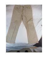 Lee Jeans Mens Tan Straight Leg Casual Pants Size 38x30 - $16.28