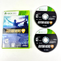 Genuine Microsoft XBOX 360 Guitar Hero Live 2 Disc Video Game "T" 2004 - $8.70