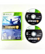 Genuine Microsoft XBOX 360 Guitar Hero Live 2 Disc Video Game &quot;T&quot; 2004 - £6.81 GBP