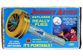 Vintage 1967 Johnny Astro Portable Controlled Space Flight Explorer w/Box Works - £119.74 GBP