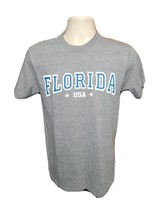 Florida USA Adult Small Gray TShirt - £11.76 GBP