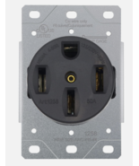 NEMA 14-50R Receptacle 50A Flush Mounting Outlet 3 Pole 4 Wire 125/250V ... - $337.76 MXN